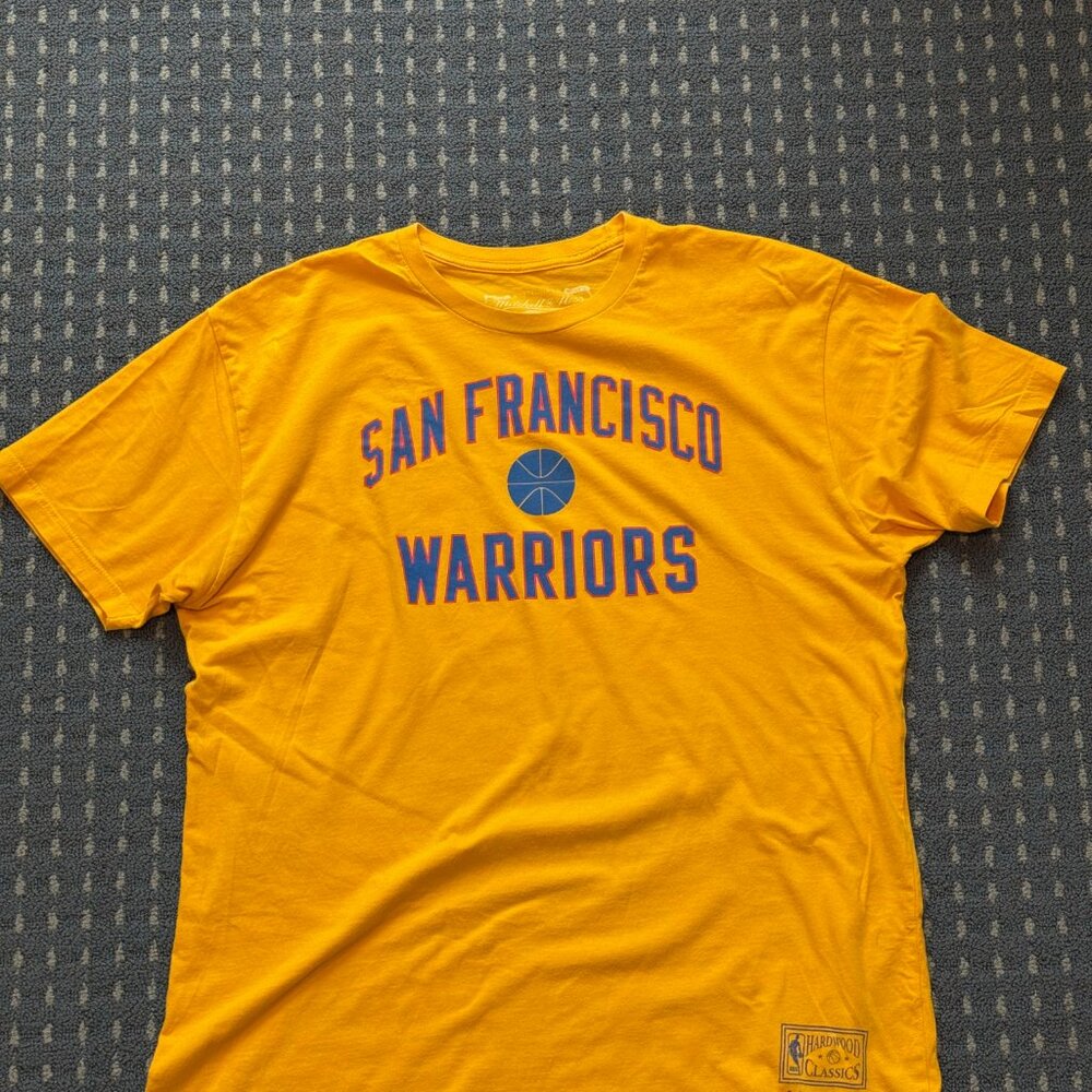 Mitchell & Ness San Francisco Warriors Tee GSW Golden State Warriors